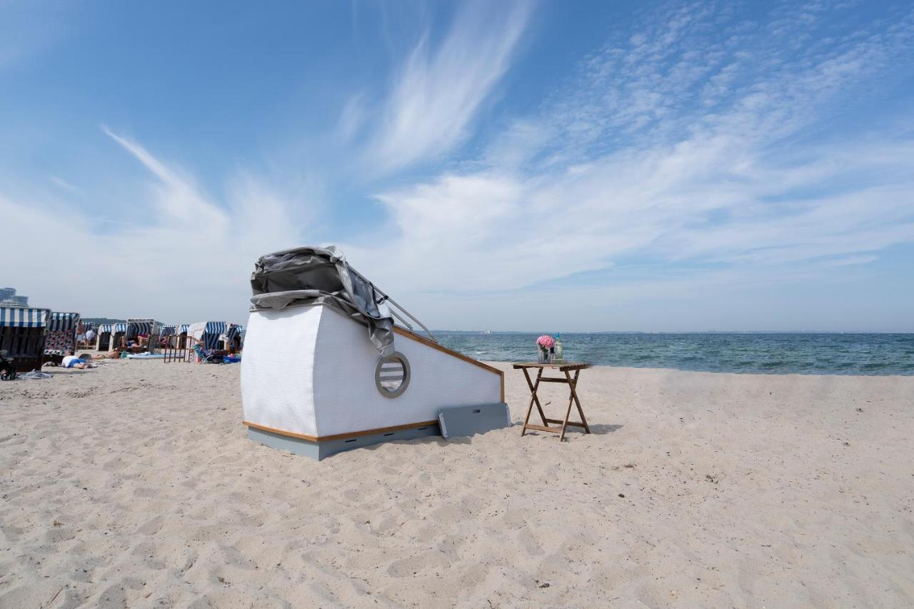 Schlafstrandkorb Nr. 4 Timmendorfer Strand Bagian luar foto